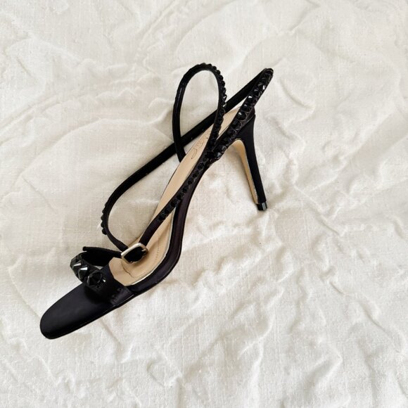 Jewel Badgley Mischka Hosana Heels Size 6 - Picture 5 of 7